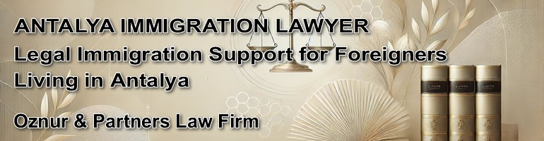 Immigration lawyer providing legal consultation to a foreign client in Antalya, Turkey.