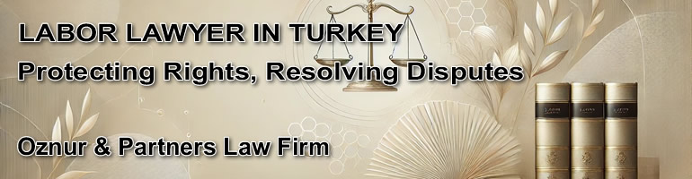 Experienced labor lawyer in Turkey providing legal support for workplace disputes and employment rights