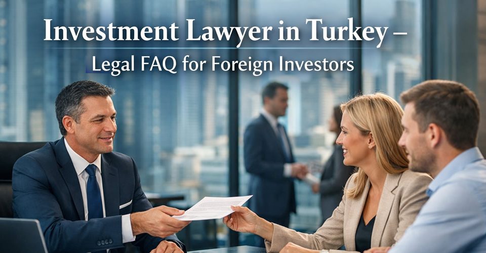 Investment Lawyer in Turkey – Legal FAQ for Foreign Investors