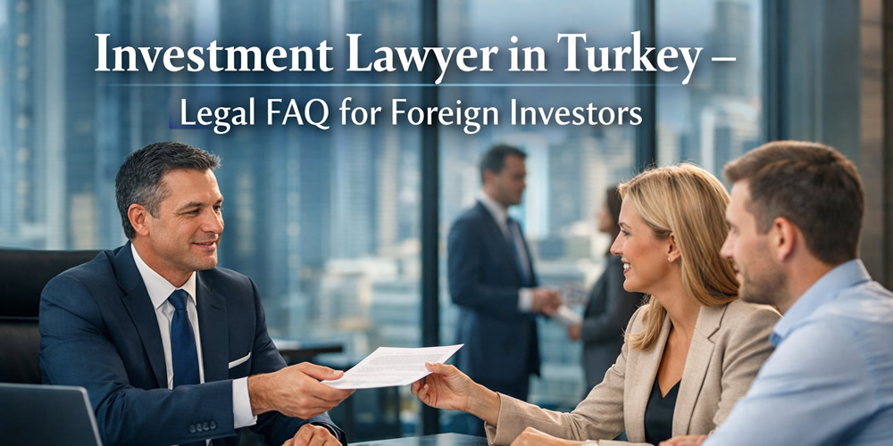 Investment Lawyer in Turkey – Legal FAQ for Foreign Investors