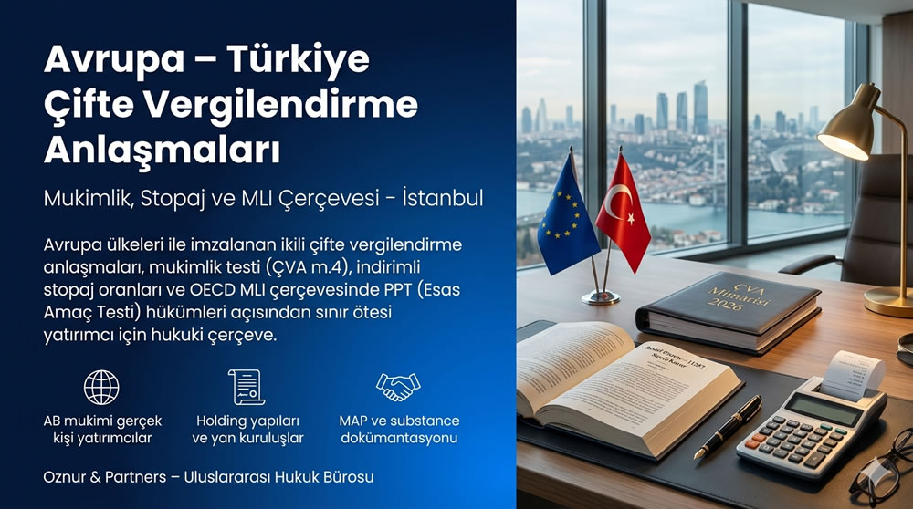 Avrupa Ülkeleri ile Çifte Vergilendirme Anlaşmaları
