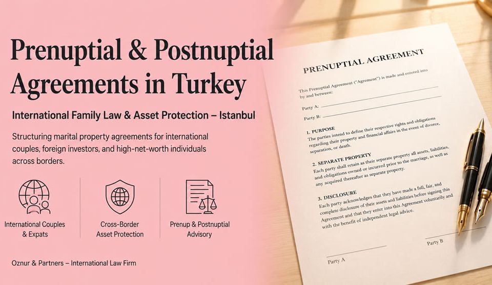 prenuptial agreement in Turkey
