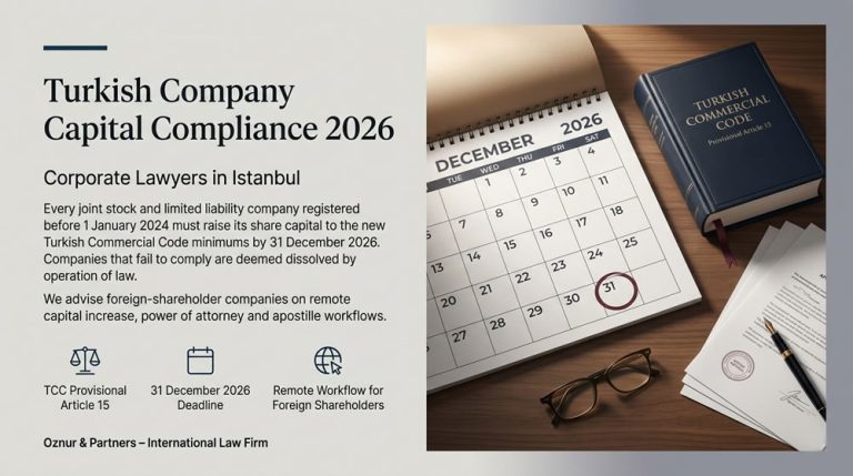 Turkish Company Capital Compliance 2026: Law Firm & Lawyer Guide