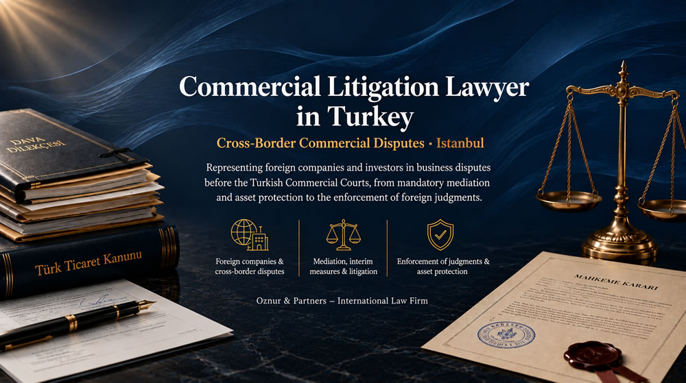 Commercial Litigation Lawyer in Turkey