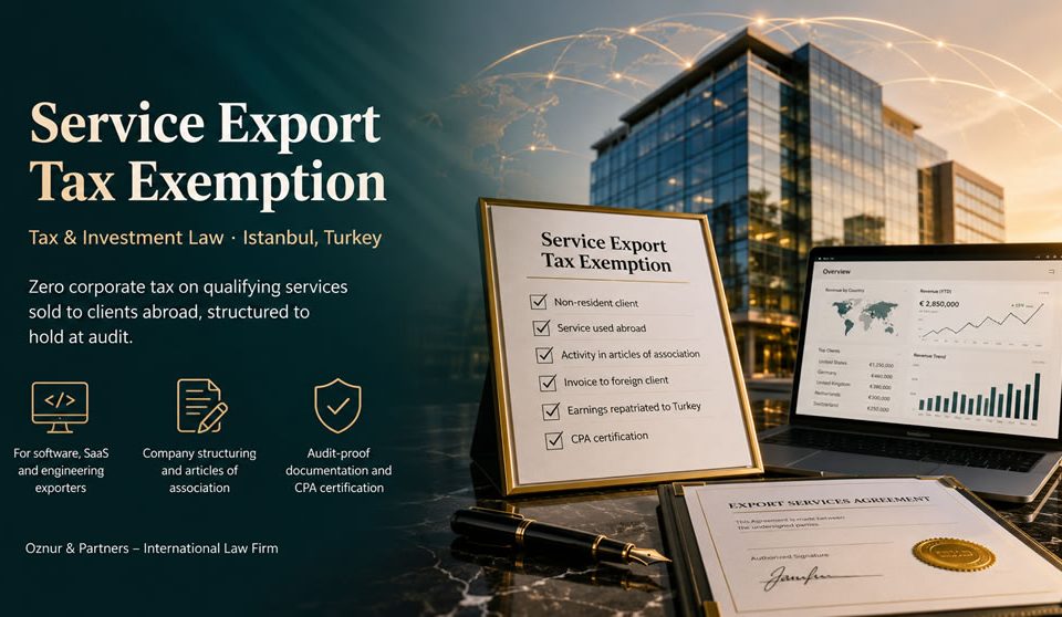 Service Export Tax Exemption