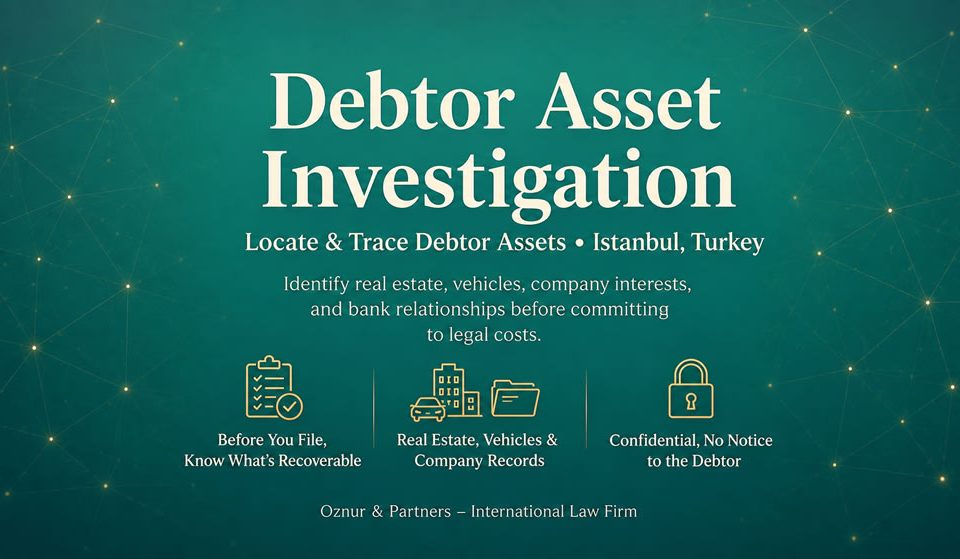 Debtor Asset Investigation in Turkey