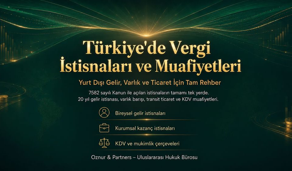 Türkiye'de Vergi İstisnaları