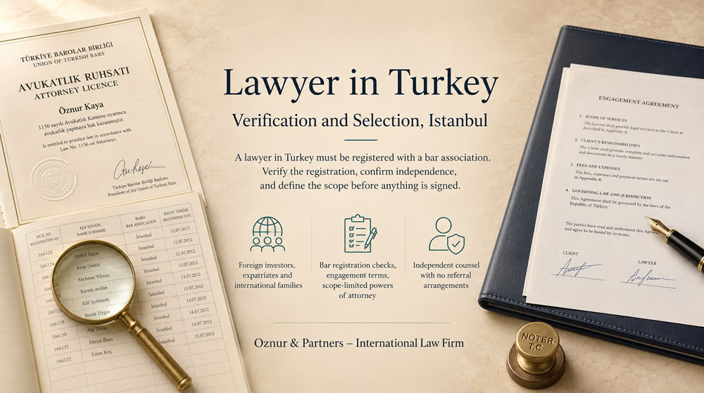 Lawyer in Turkey
